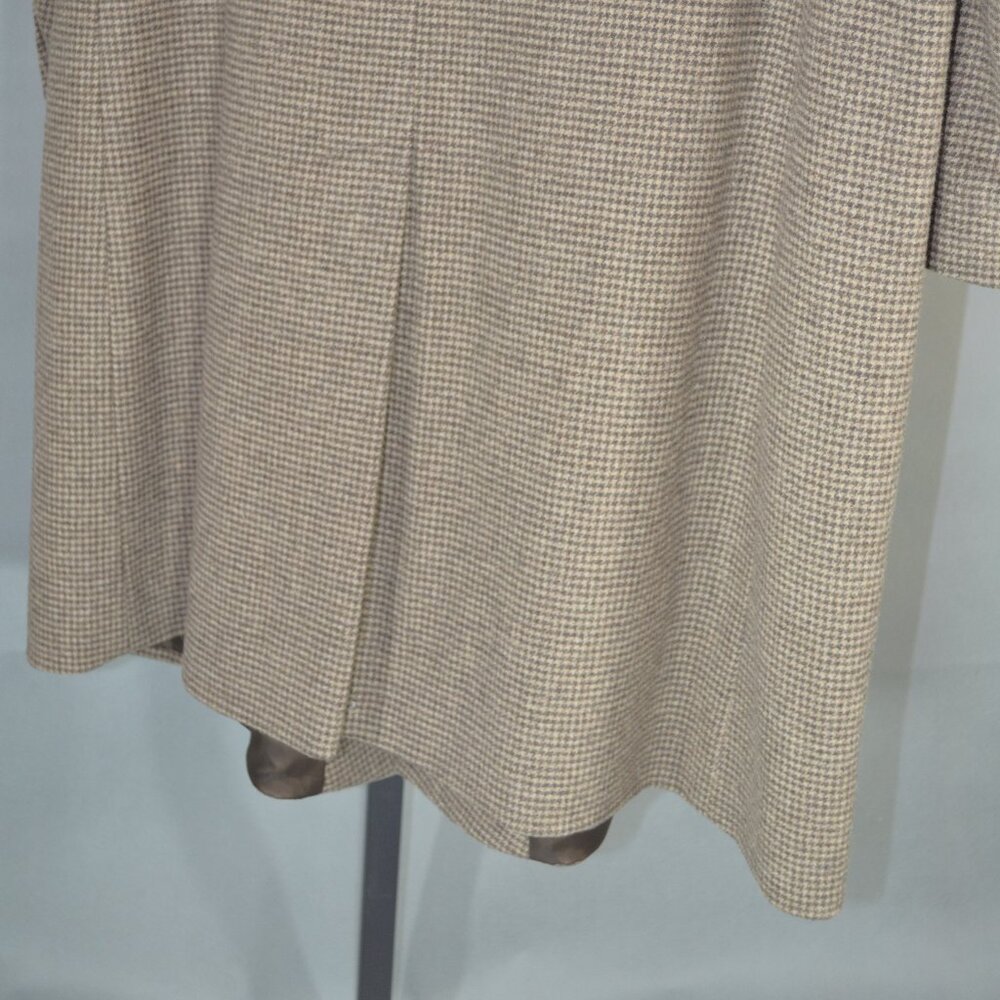 Sean John Brown And Tan Three Button Front Trench… - image 4